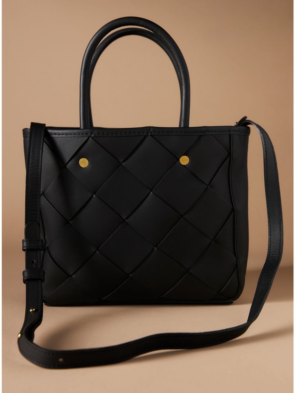 Nisolo Handwoven Leather Carry-All Satchel